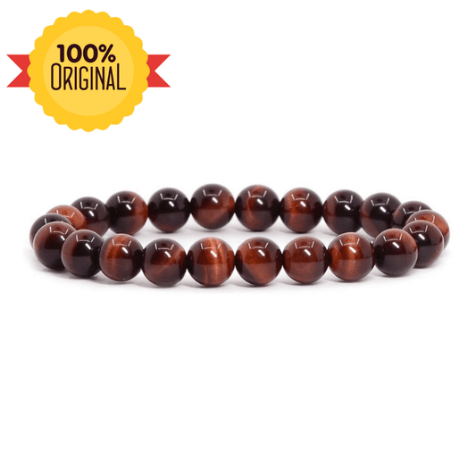 Natural Red Tiger Eye Bracelet - GOOD HABITSS