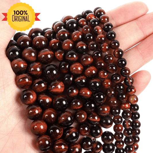 Natural Red Tiger Eye String - GOOD HABITSS