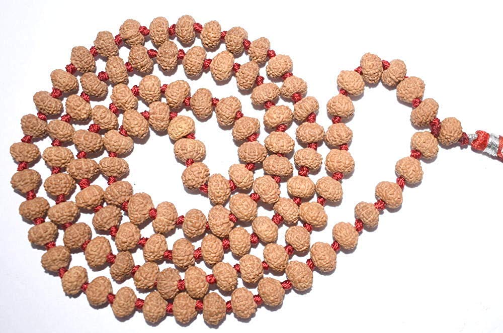Natural rudraksha mala 109 bead 10 mukhi - GOOD HABITSS