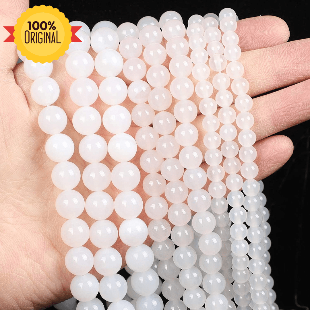 Natural White Quartz String - GOOD HABITSS