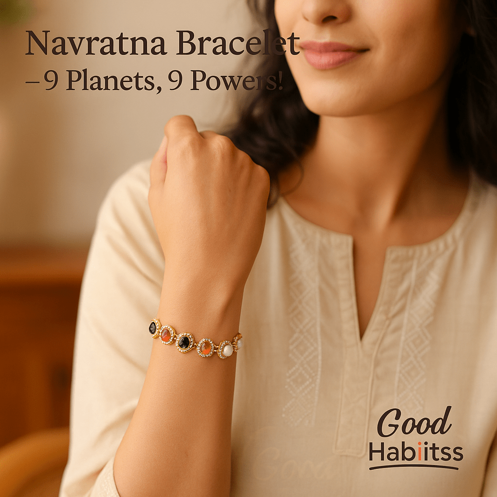 Navratna Bracelet – 9 Planets, 9 Powers! - GOOD HABITSS