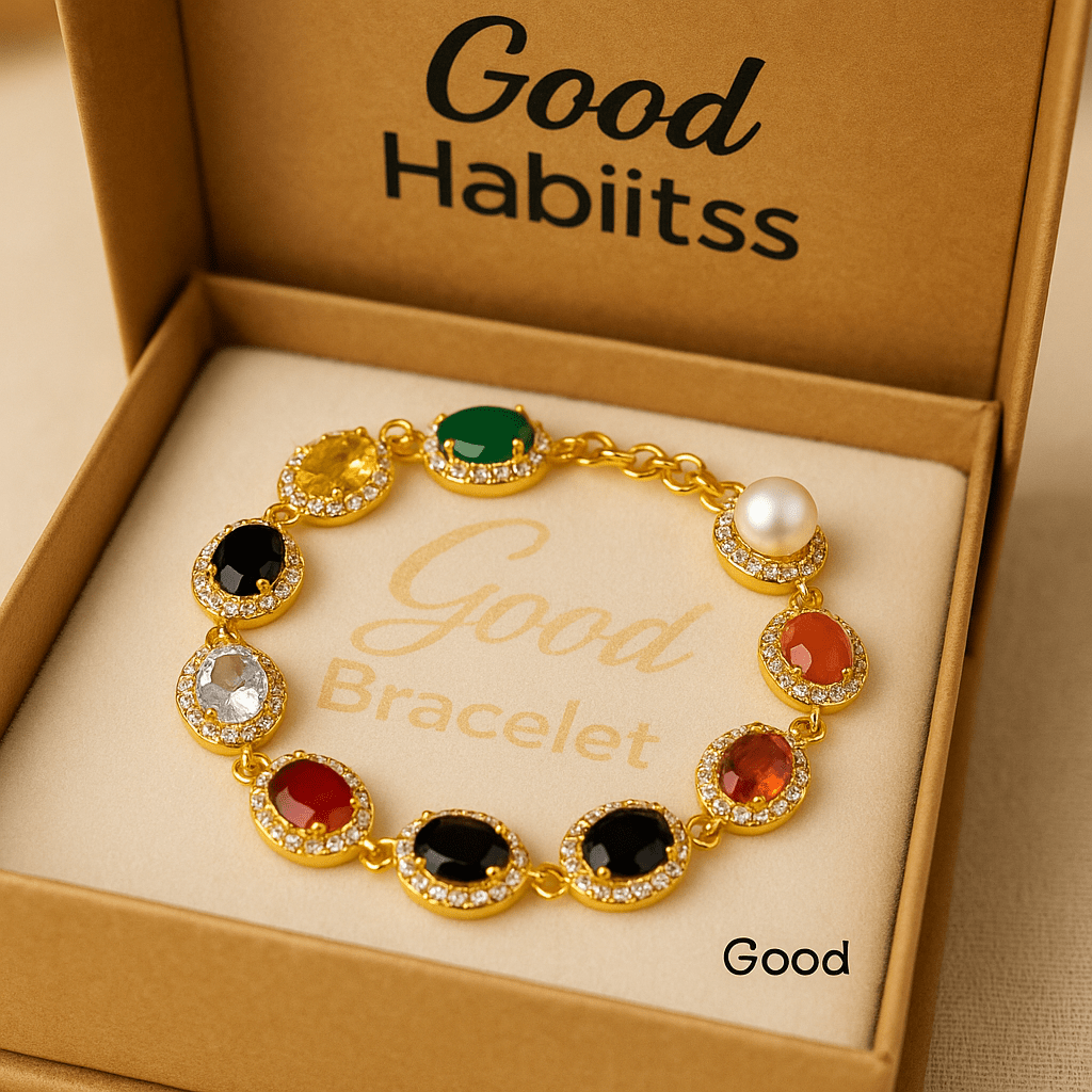 Navratna Bracelet – 9 Planets, 9 Powers! - GOOD HABITSS