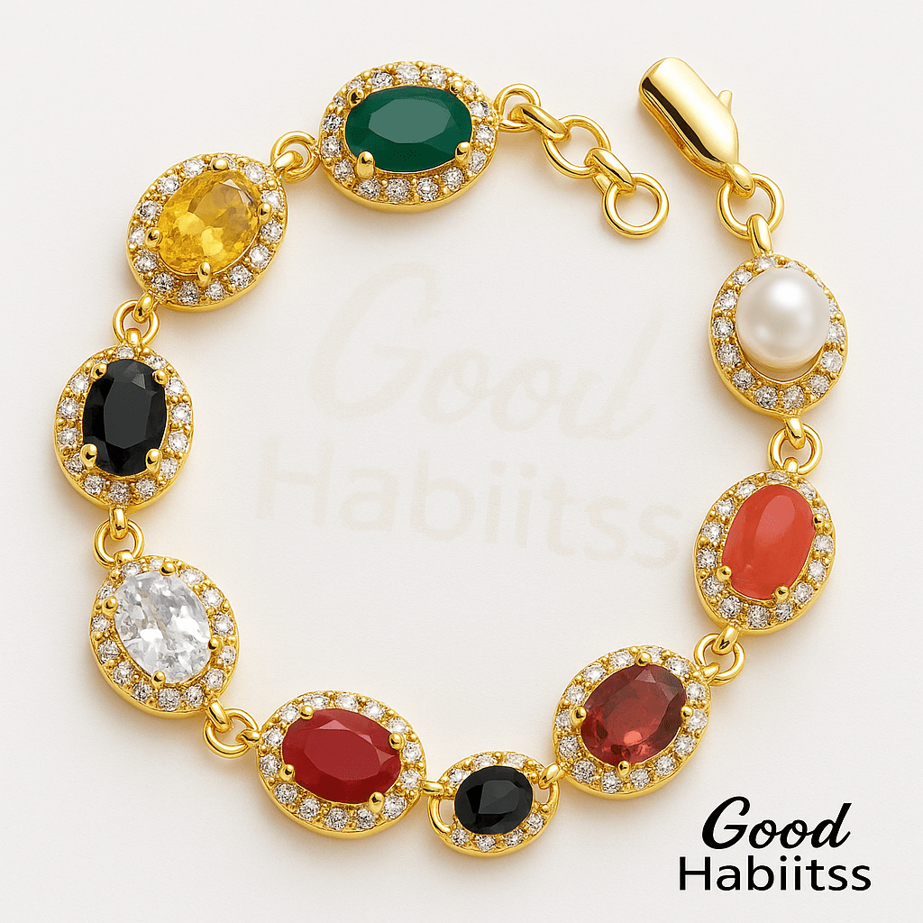 Navratna Bracelet – 9 Planets, 9 Powers! - GOOD HABITSS