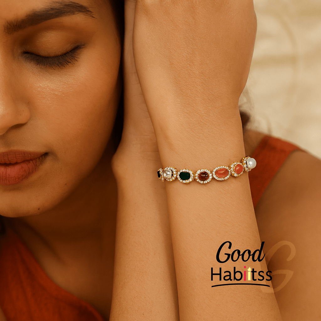 Navratna Bracelet – 9 Planets, 9 Powers! - GOOD HABITSS