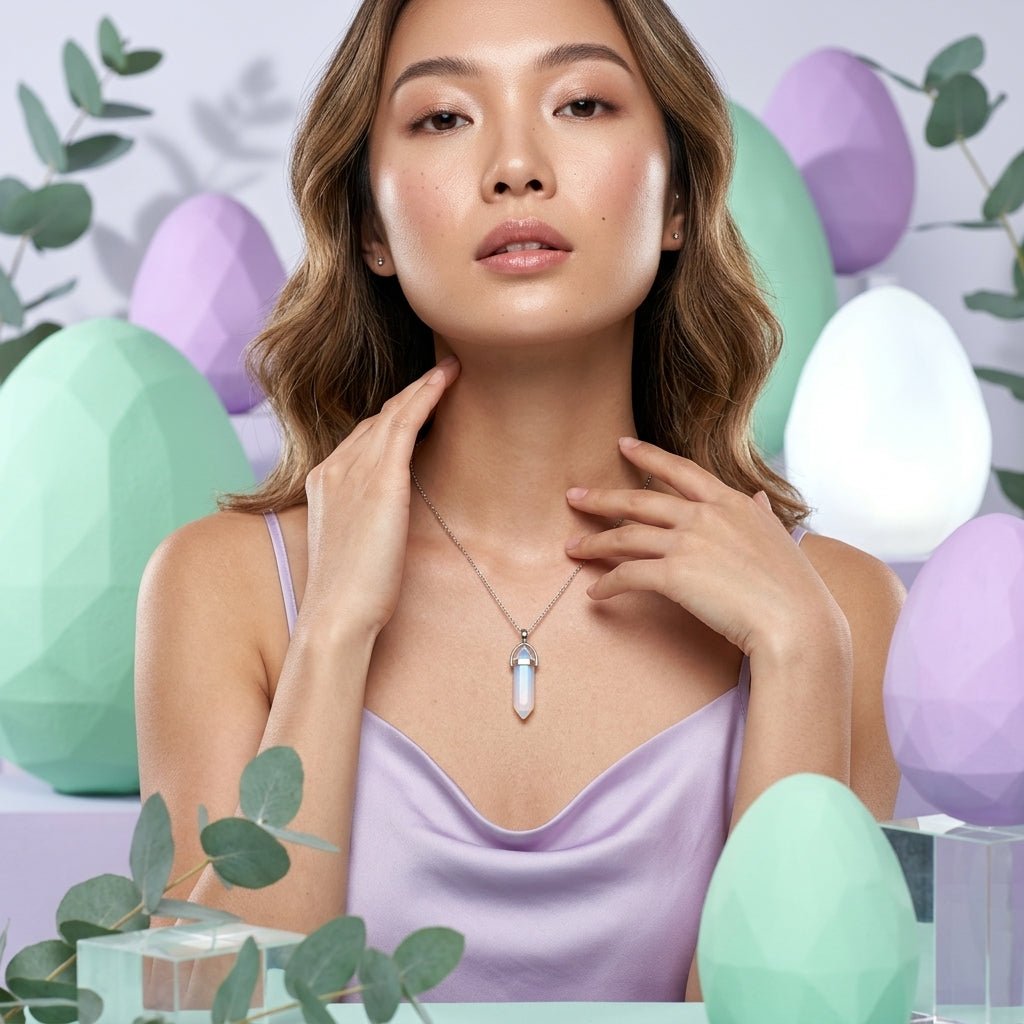 Opalite Pencil Pendant - GOOD HABITSS