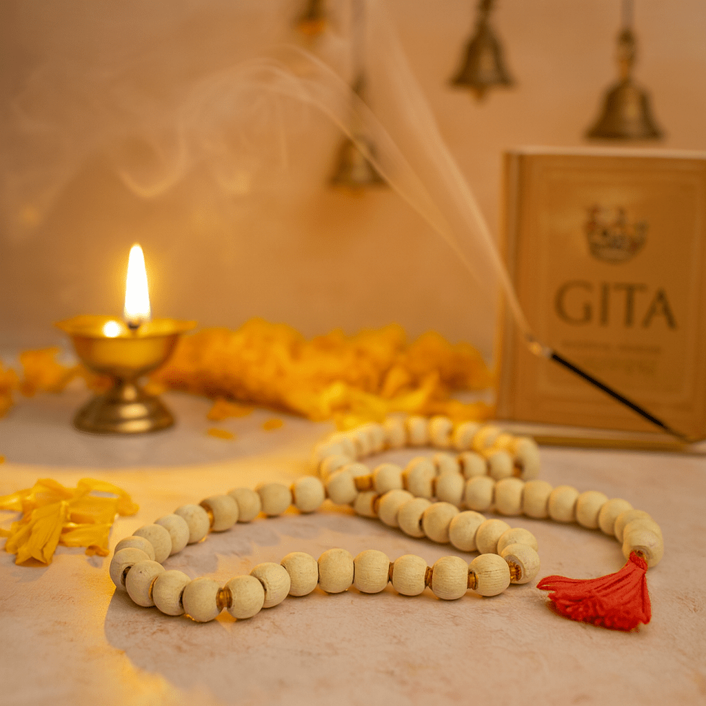 Original Bageshwar Dham Tulasi kanthi Mala (BUY 1 GET 1 FREE) - GOOD HABITSS