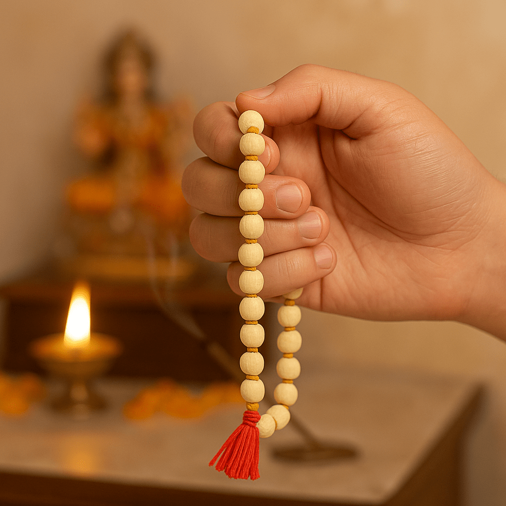 Original Bageshwar Dham Tulasi kanthi Mala (BUY 1 GET 1 FREE) - GOOD HABITSS