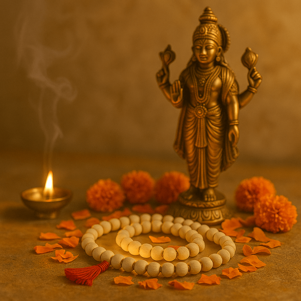Original Bageshwar Dham Tulasi kanthi Mala (BUY 1 GET 1 FREE) - GOOD HABITSS
