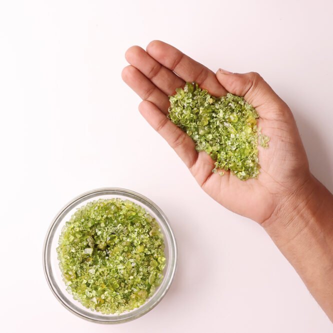 Peridot Chips Stone - GOOD HABITSS