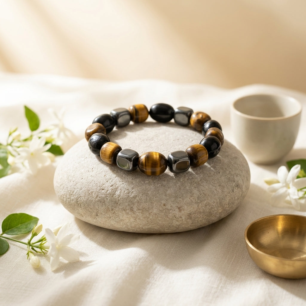 Triple Protection Tumbles Bracelet