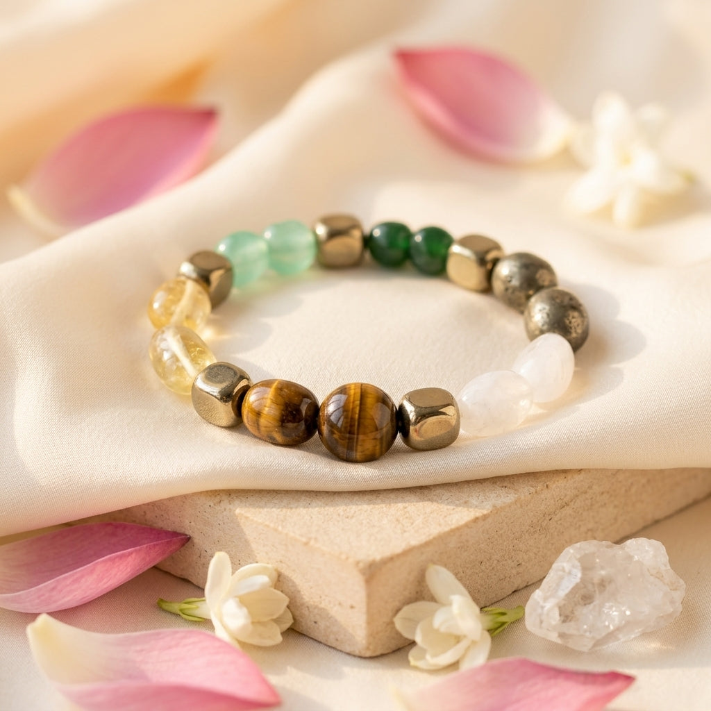 Money Magnet Tumbles Bracelet
