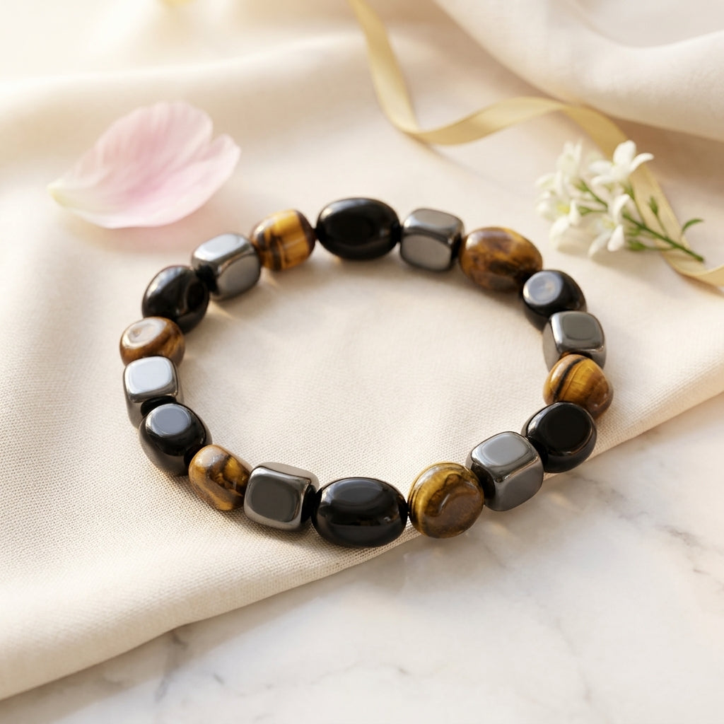 Triple Protection Tumbles Bracelet