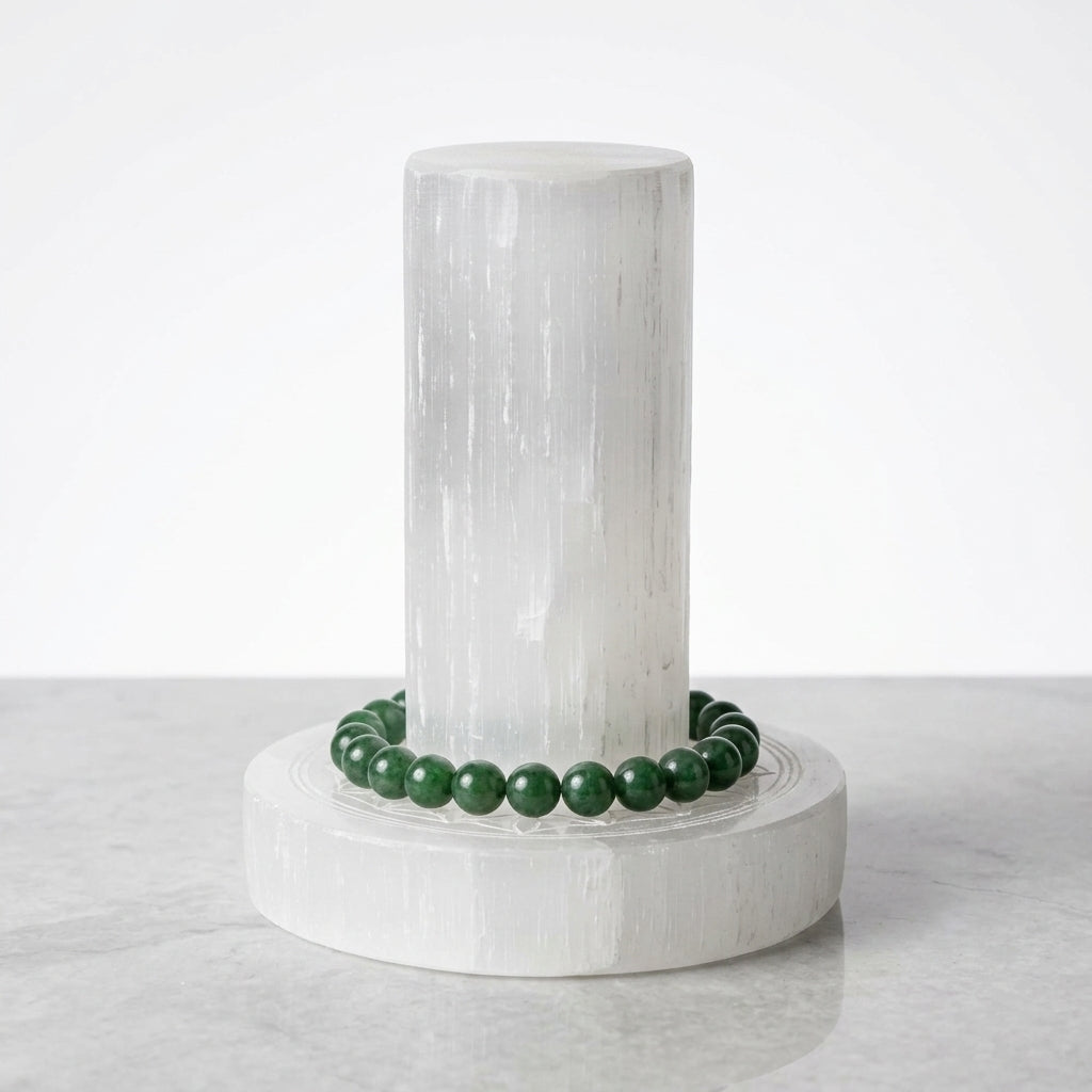 Selenite Charging Wand – Natural Crystal Décor – Good Habiitss