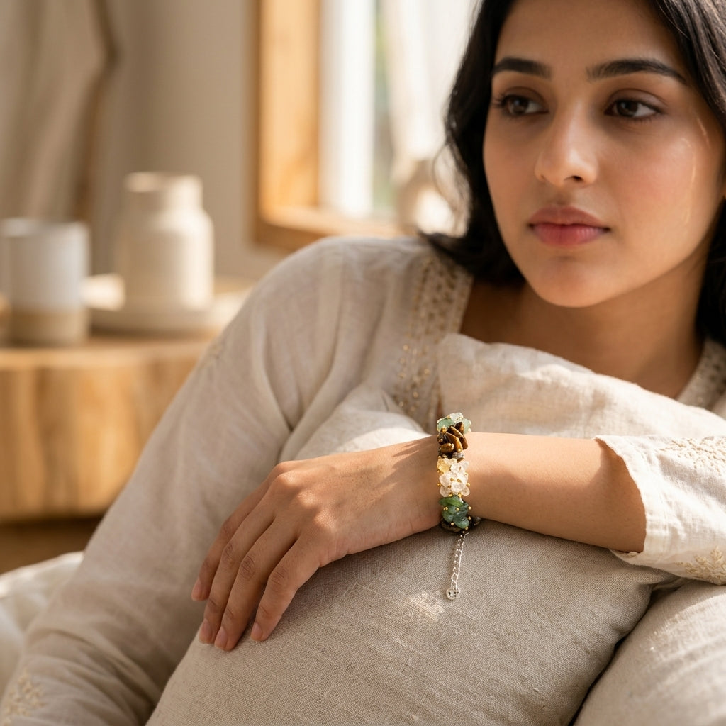 Dhanyog Chips Bracelet