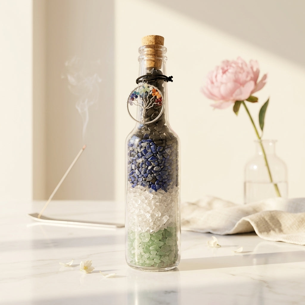 Harmony Protection Crystal Energy Bottle