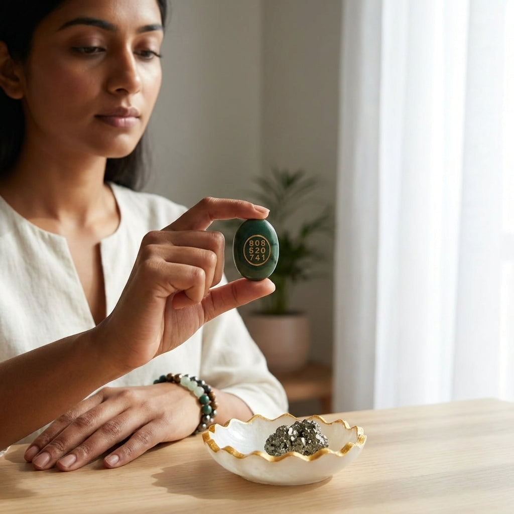 Lakshmi Kripa Combo – Selenite, Pyrite & Gemstone Gift Set – Good Habiitss