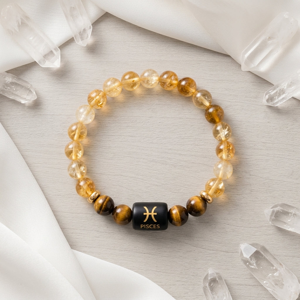 Pisces Zodiac Bracelet
