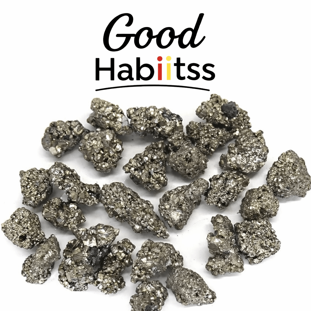 Pyrite Raw Clusters Small Size - GOOD HABITSS