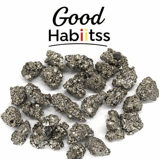 Pyrite Raw Clusters Small Size - GOOD HABITSS