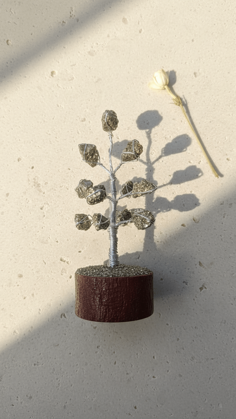 Pyrite Wealth Crystal Tree 10 Beats - GOOD HABITSS