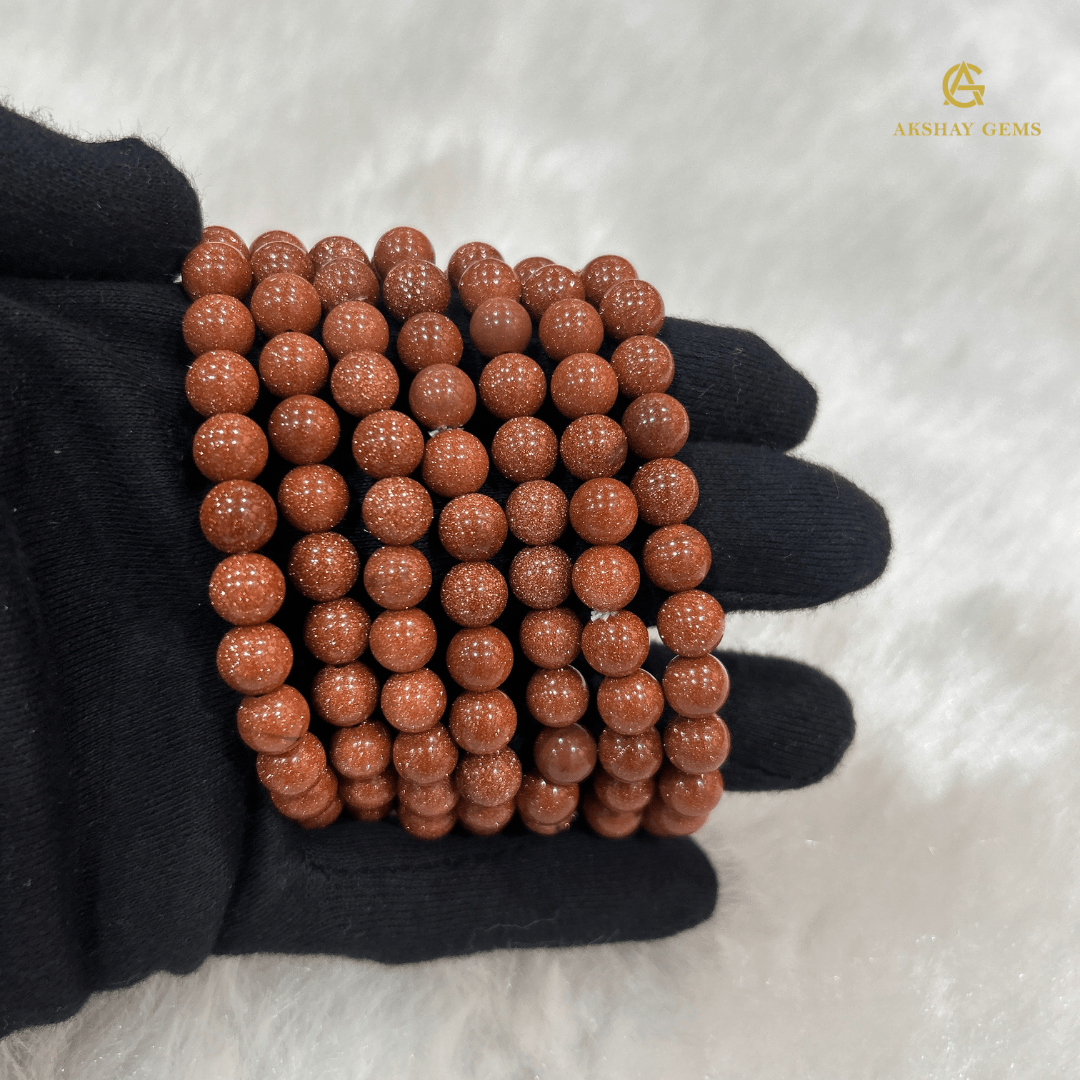 Red Goldstone Bracelet - GOOD HABITSS