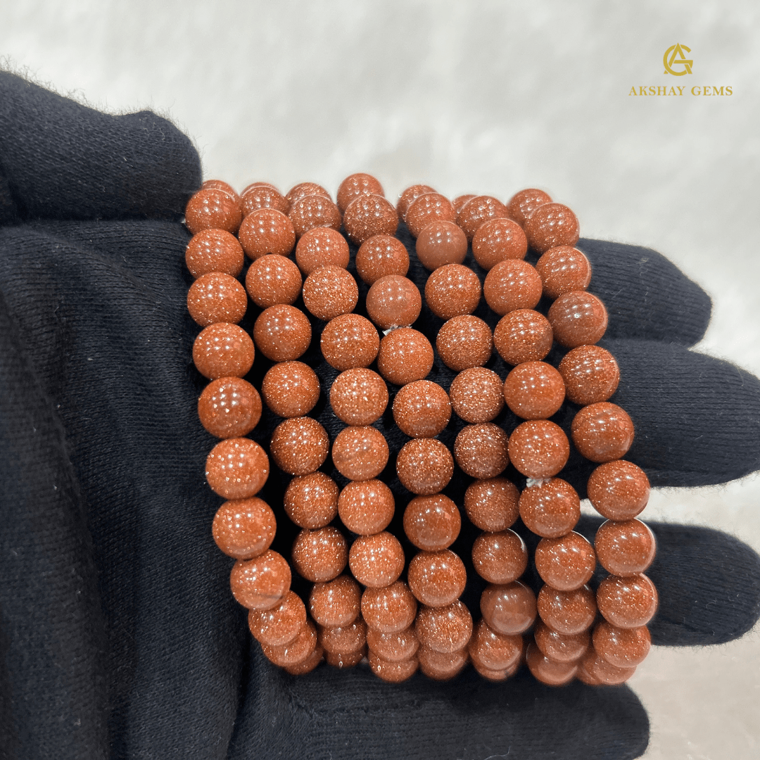 Red Goldstone Bracelet - GOOD HABITSS