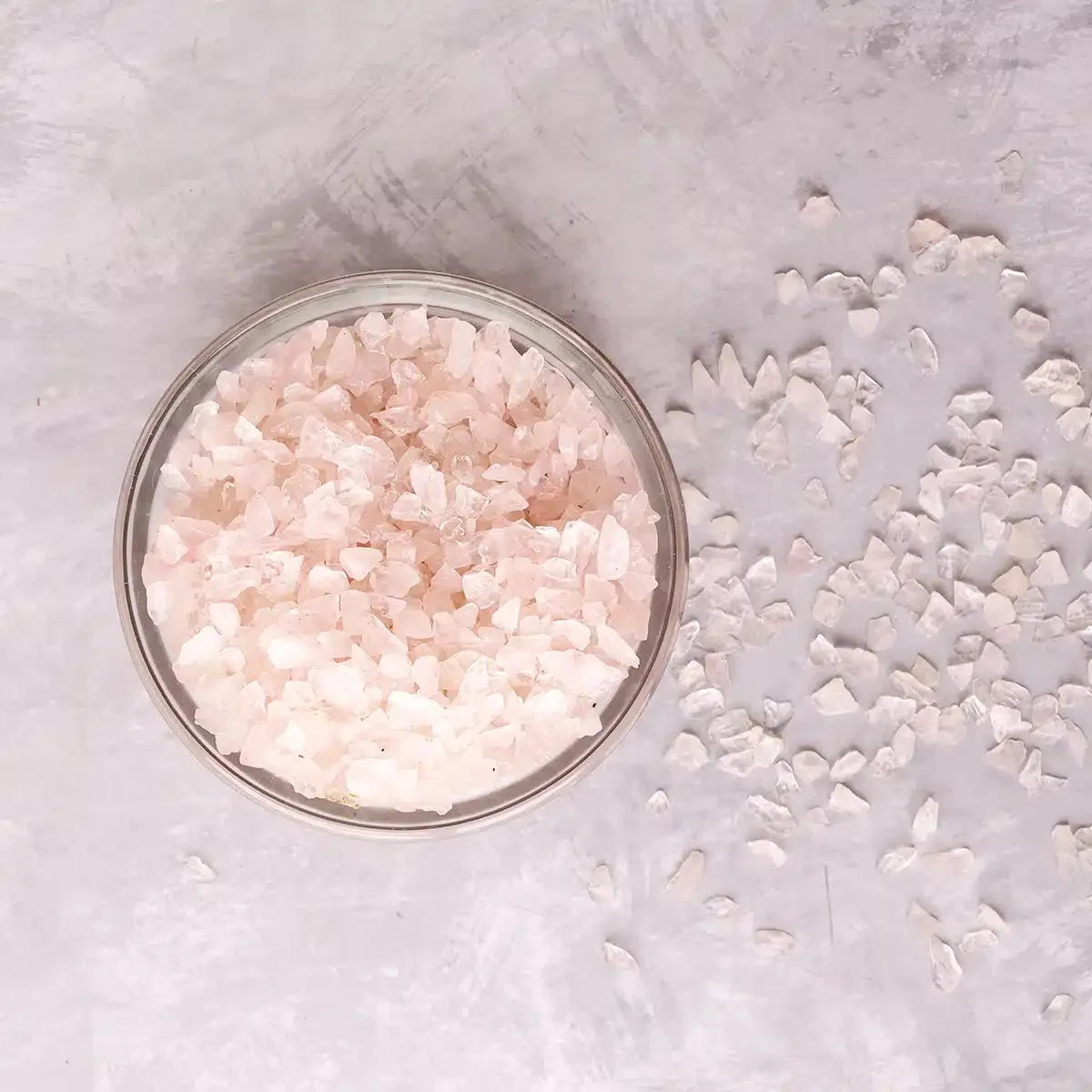 Rose Quartz Chips Stone - GOOD HABITSS