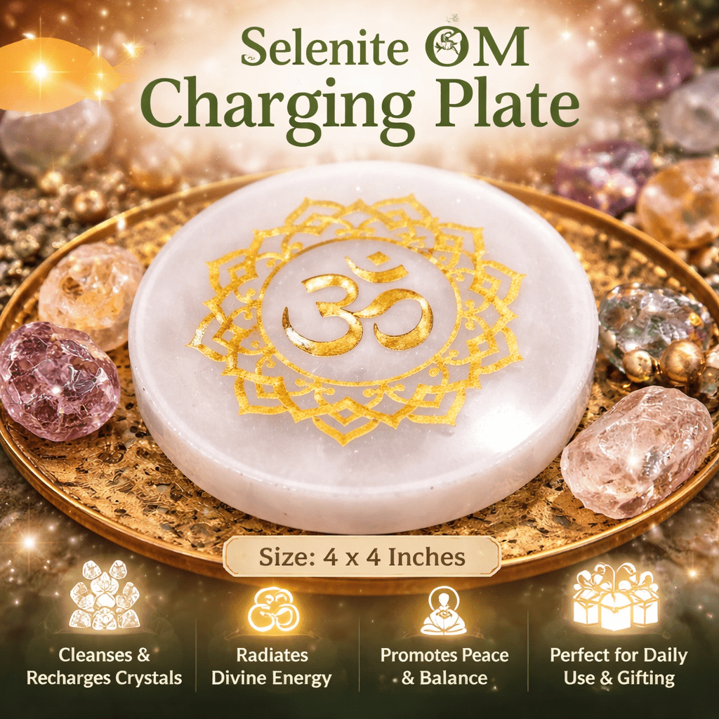 Selenite OM Charging Plate - GOOD HABITSS