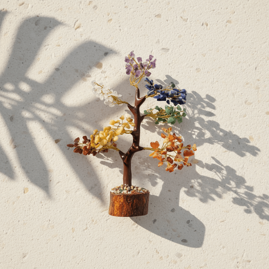 Seven Chakra Crystal Tree – 200 Beads - GOOD HABITSS