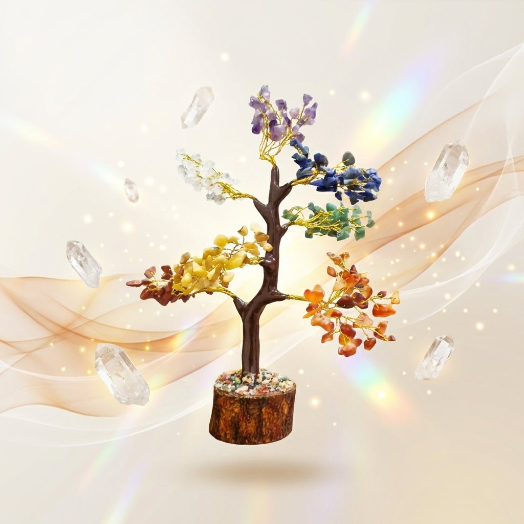 Seven Chakra Crystal Tree – 200 Beads - GOOD HABITSS