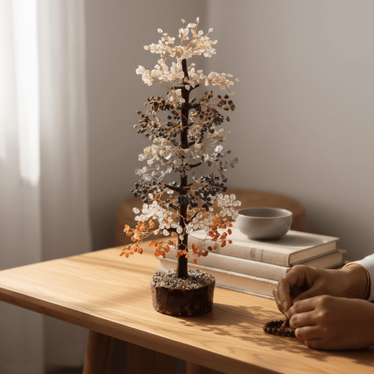 Seven Chakra Crystal Tree – 2000 Beads - GOOD HABITSS