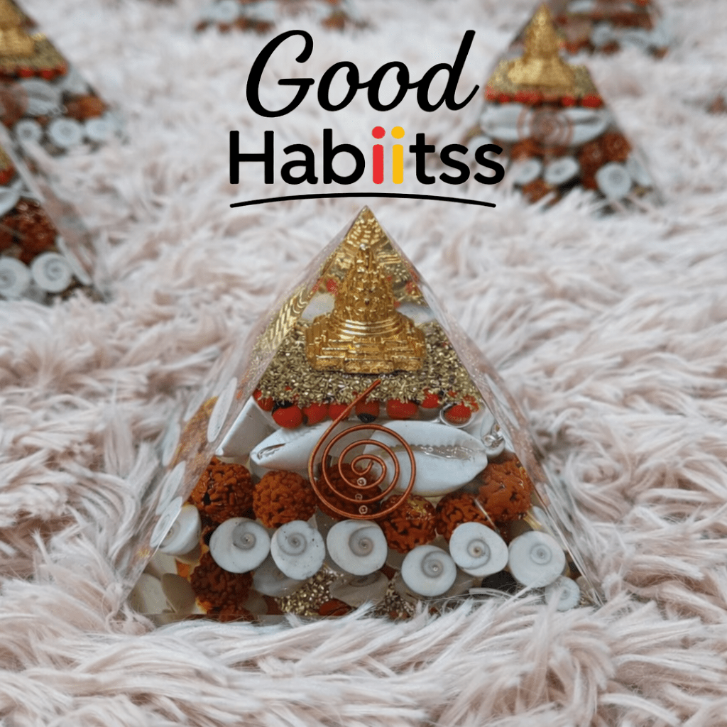 Shree Yantra Gomti Chakra Orgone Pyramid - GOOD HABITSS