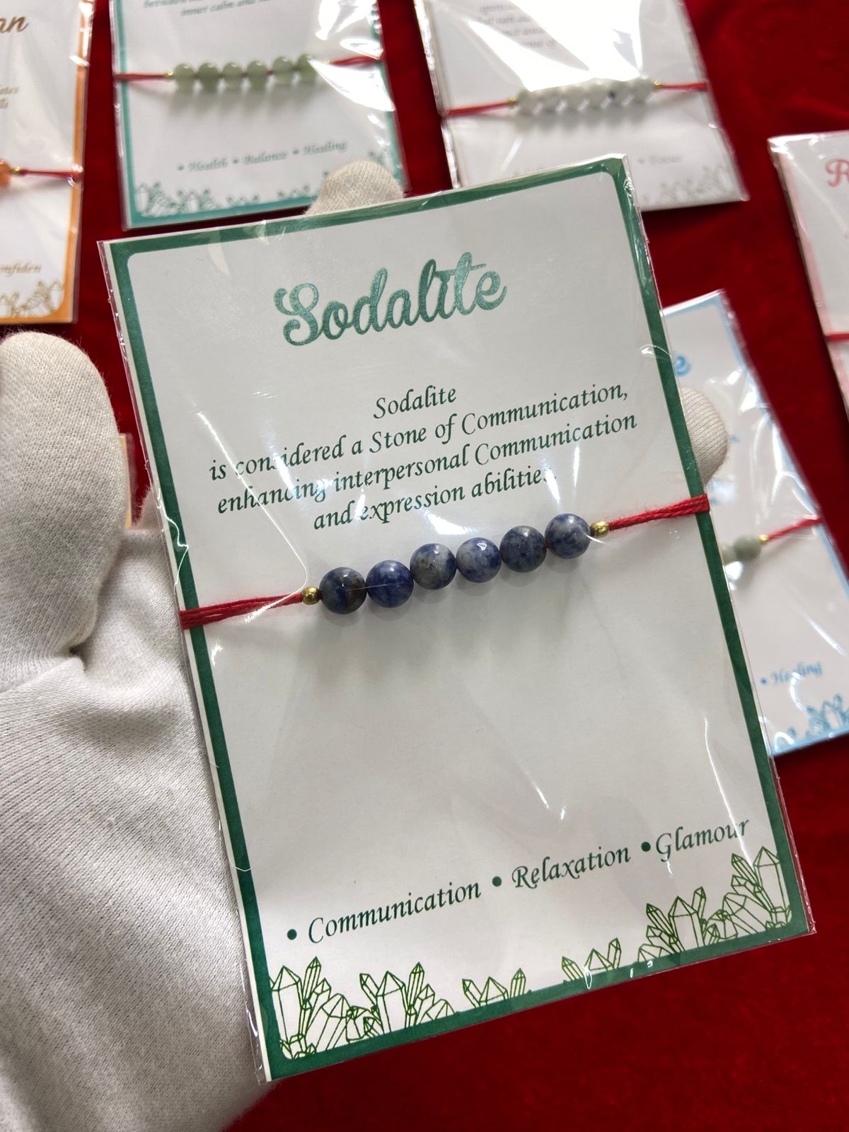 Sodalite Healing Rakhi - GOOD HABITSS