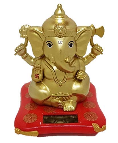 Solar Powered Lord Ganesh ji Moving Hand - GOOD HABITSS