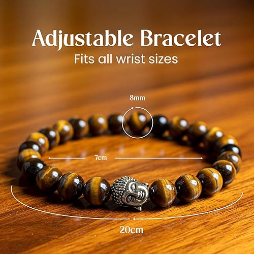 Tiger Eye Beads bracelet - GOOD HABITSS