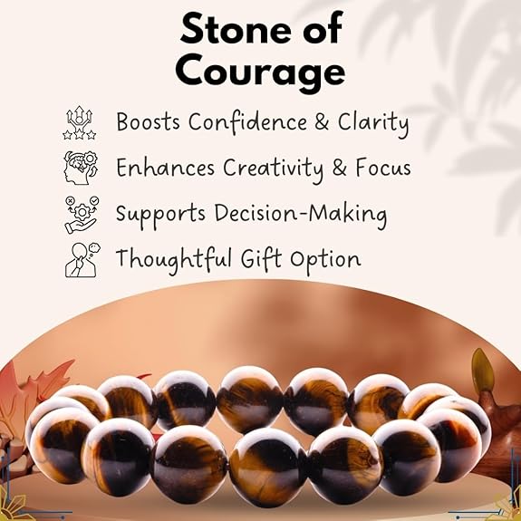 Tiger Eye Beads bracelet - GOOD HABITSS
