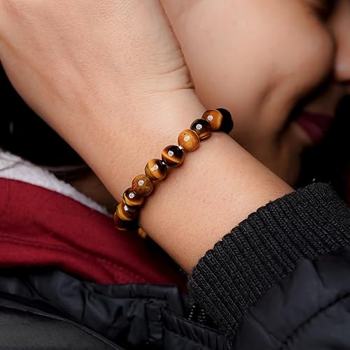 Tiger Eye Beads bracelet - GOOD HABITSS