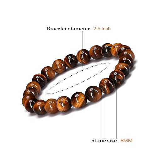 Tiger Eye Beads bracelet - GOOD HABITSS