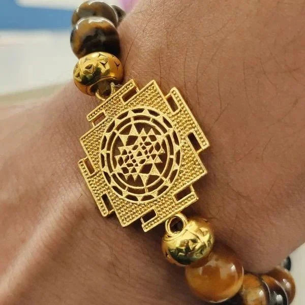 Tiger Eye Gemstone Bracelet - GOOD HABITSS
