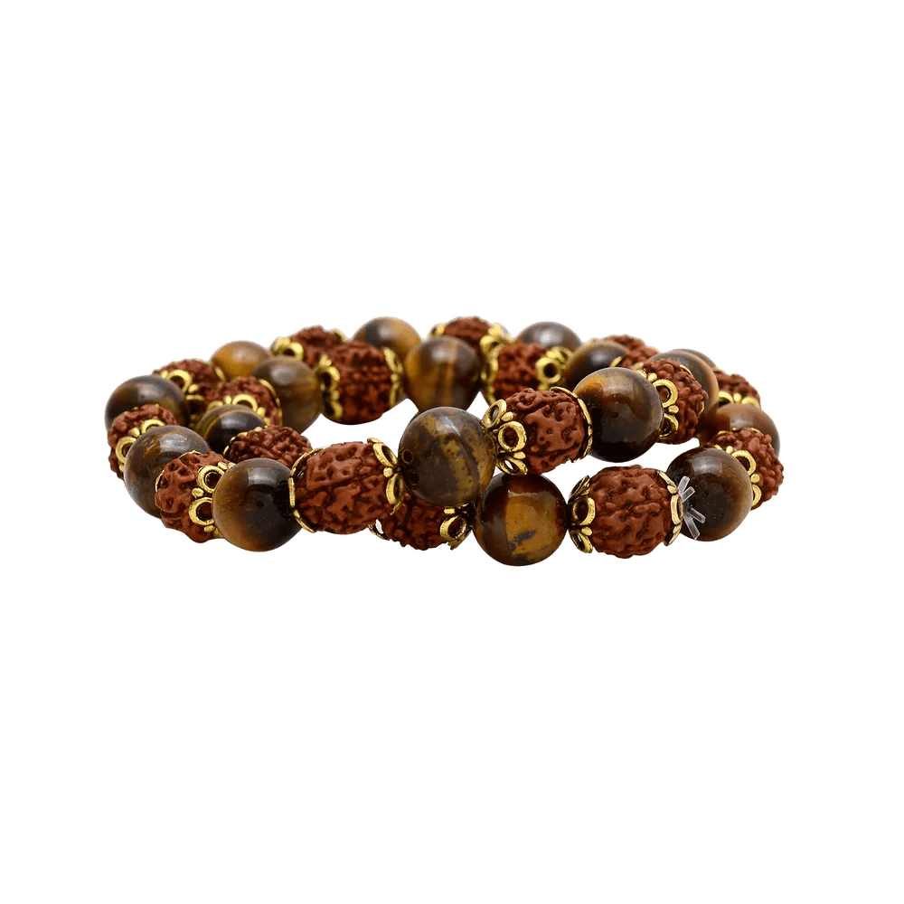 Tiger Eye Gemstone Bracelet - GOOD HABITSS