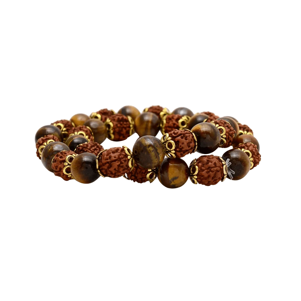 Tiger Eye Gemstone Bracelet - GOOD HABITSS