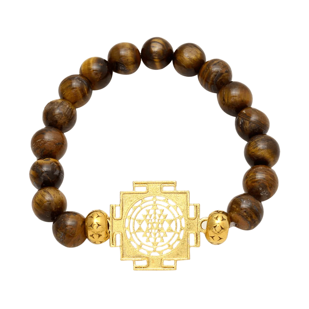 Tiger Eye Gemstone Bracelet - GOOD HABITSS