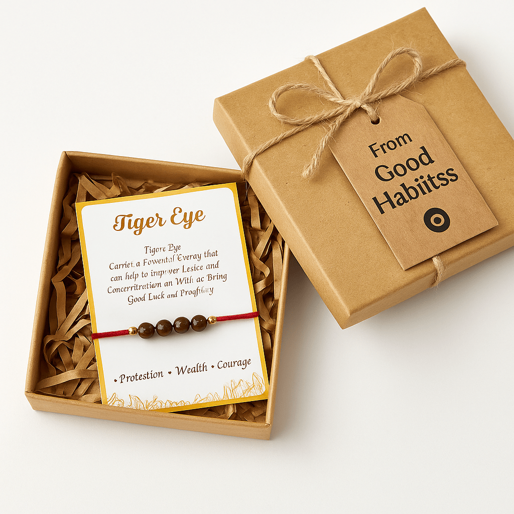 Tiger Eye Healing Rakhi - GOOD HABITSS