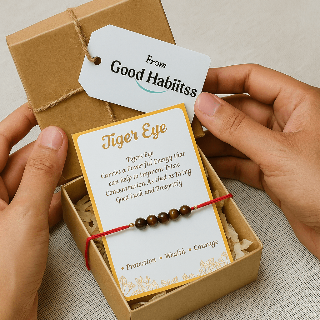 Tiger Eye Healing Rakhi - GOOD HABITSS