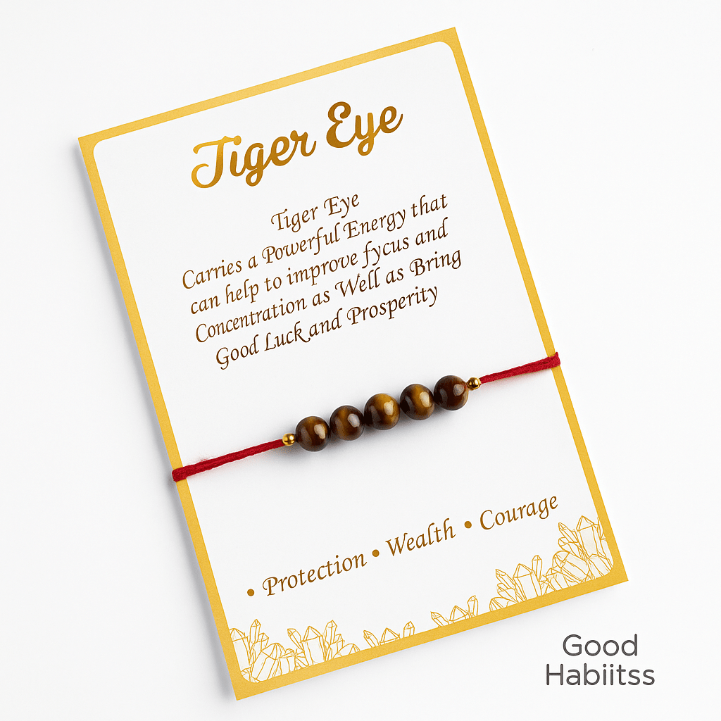Tiger Eye Healing Rakhi - GOOD HABITSS