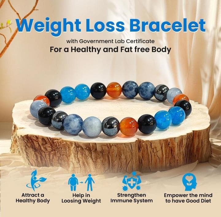 Weight Loss Healing Bracelet (8 MM) - GOOD HABITSS
