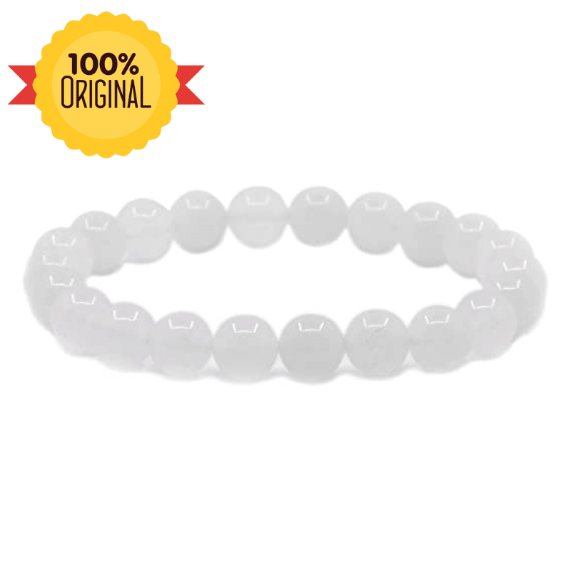 White Quartz Agate Bracelet - GOOD HABITSS